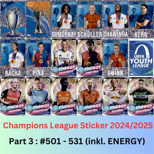 Topps champions league sticker - topps,