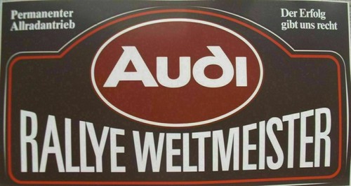 Audi quattro motorsport - audi,