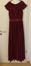 Abendkleid, Bordeaux, Abiball