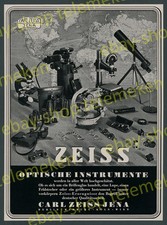 orig Foto-Reklame Carl Zeiss Jena Optik Glas Präzision Feinmechanik Brillen 1941