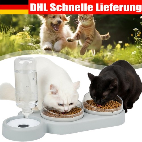 Katzennapf set doppel - katzennapf,
