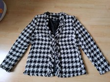 zara boucle blazer