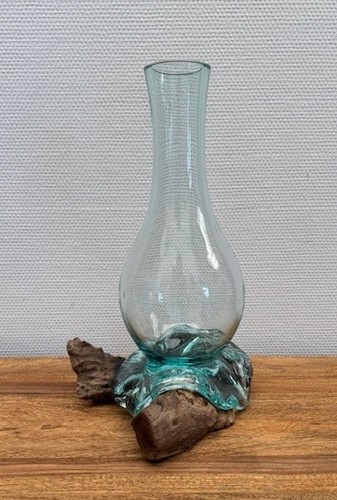 Wurzel mit glasvase höhe - mit,