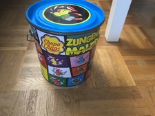 Blechdose / Eimer Chupa Chups Zungenmaler