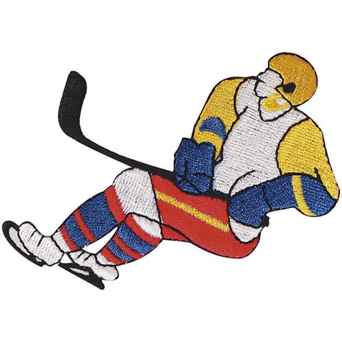 Aufnäher eishockeyspieler - aufnäher,