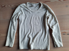 (Ski-Unterwäsche) LIVING CRAFTS Schurwolle Seide Hemd, Gr. ca. 110 116