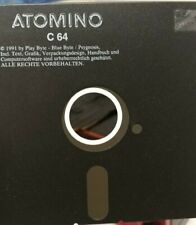 Atomino (Blu Byte 1991) Commodore C64 Diskette (Disk) 100% ok