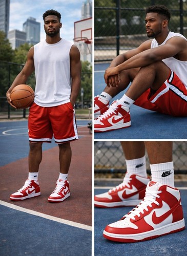 Nike terminator high red - nike, terminator®