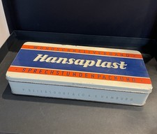 Hansaplast Sprechstundenpackung Beiersdorf Nr. 1249;  24X10X4,5CM Blechdose