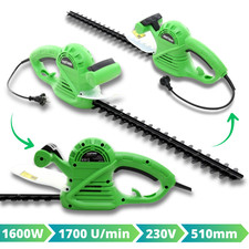 Elektrische Heckenschere 1600W 51cm KD1583 kraftvoll schnittstark Gartenschere