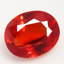 Natürlicher 11,05 ct Ceylon Padparadscha Saphir zertifiziert 14 x 11 mm...