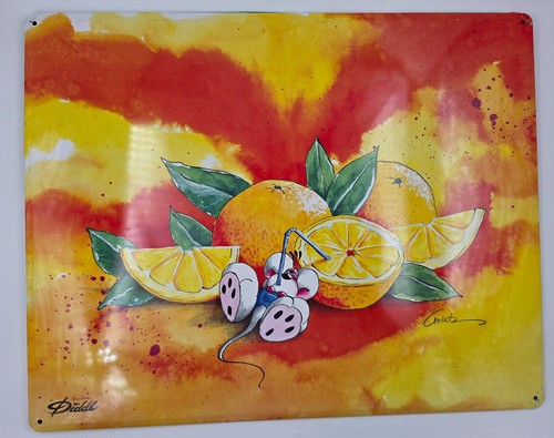 Diddl magnettafel blechschild - diddl,