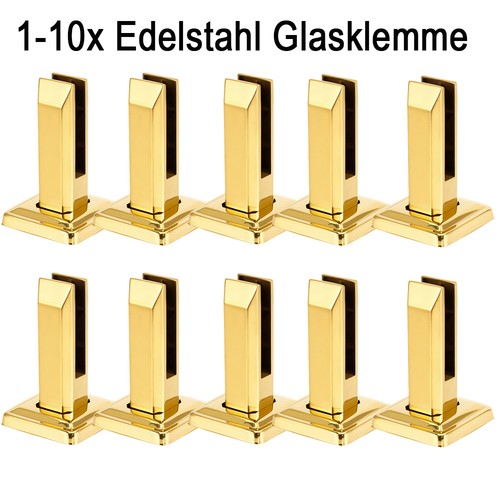 Edelstahl glasklemme - edelstahl,