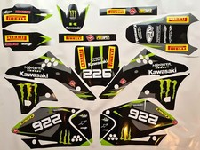 Kawasaki KXF 250 KX F 2006 - 2008 DEKOR DECAL KIT Aufkleber Verkleidung