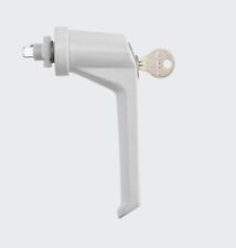 Schüco 234017 Fenstergriff Steckgriff Weiß RAL 9016 Abschließbar