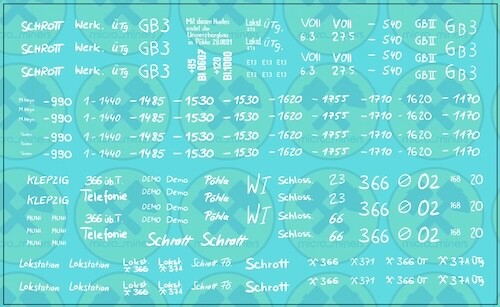 Decals für hunte und - für,