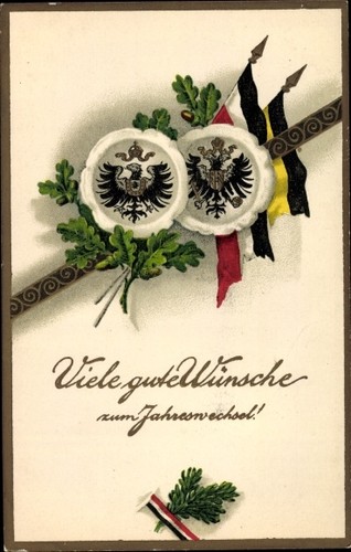 Präge glückwunsch - ak,
