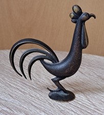 Vintage Hagenauer Wien Bronze Rooster – Marked Made in Austria – Art Deco...