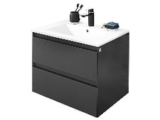 Unterschrank unter dem Waschbecken Space, 60 x 46 x 50 cm, anthrazit - B