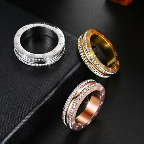 Ring gold silber rose - silber,