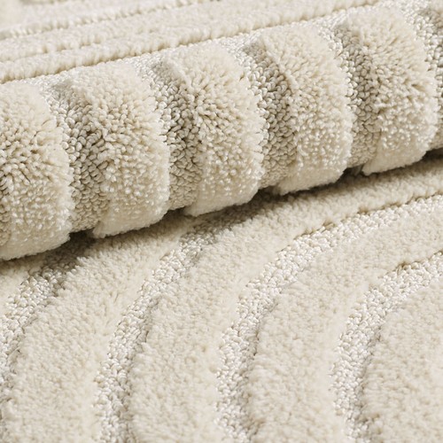 Hochflor teppich art creme - teppich,