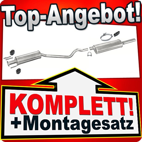 Auspuff für opel astra 4 - auspuff,
