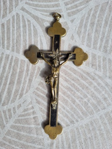 Antik messingkreuz brustkreuz - antik, messingkreuz,