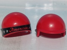 PLAYMOBIL ROTER HELM MOTORRAD