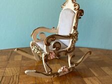 Rudolf Szálasi "Rokoko" Schaukelstuhl Puppenstube Puppenhaus   dollhouse chair