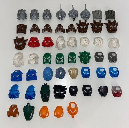 Lego konvolut 53x masken - konvolut,