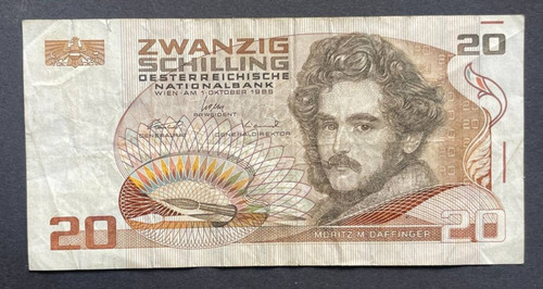 österreich 20 schilling - 20,
