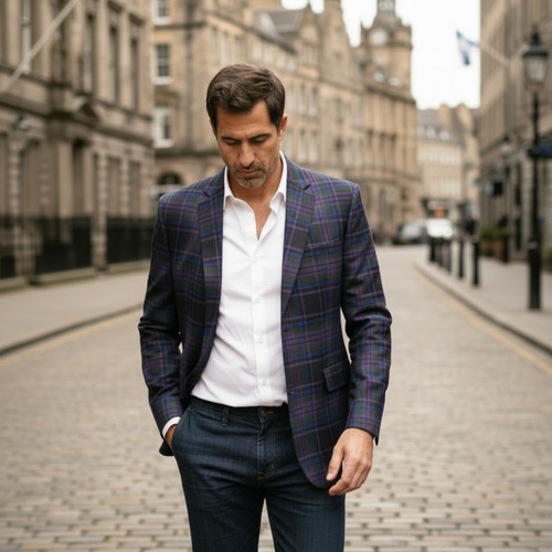 Tartan jacke spirit - tartan,