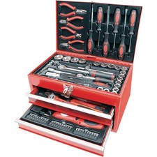 BRÜDER MANNESMANN Werkzeug-Satz 155-tlg Werkzeugbox Werkzeugkiste B-Ware