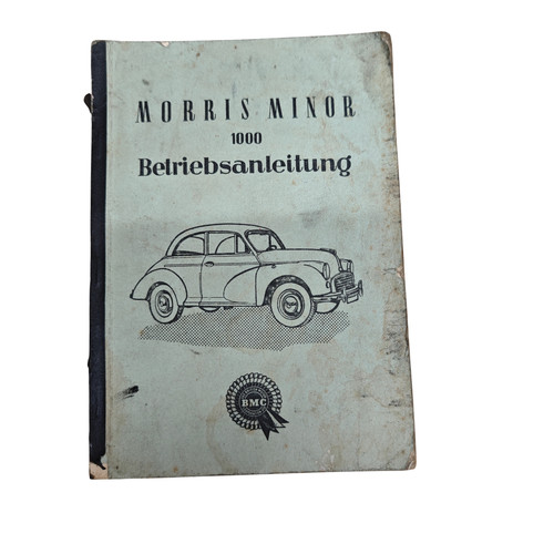 Betriebsanleitung morris minor - morris,