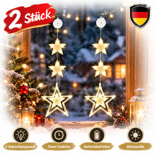 Stück led stern - 2,