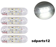 4x 9 LED 12V Seitenleuchte
