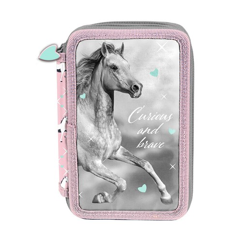 Pferde horse federtasche - pferde,