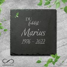 Grabplatte, Gedenkstein