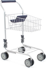 Bayer Chic 2000 Einkaufswagen Aus Metall Mit Integriertem Puppensitz, Tolle Ergä