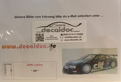 Decal satz für - 1:32,