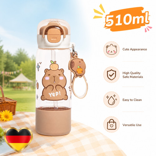 510ml capybara trinkflasche - 510ml,
