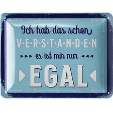 Retro Blechschilder Sprüche