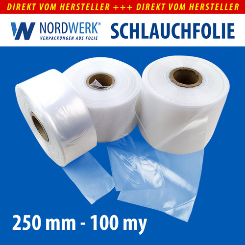 Ldpe schlauchfolie 250mm - ldpe,