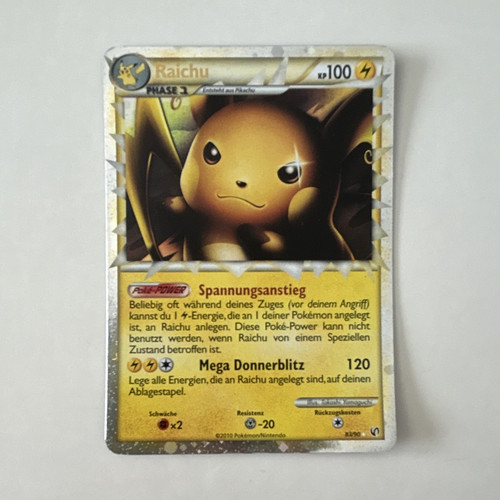 Pokémon tcg raichu holo - pokémon,