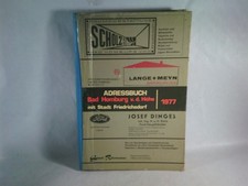 Adressbuch Bad Homburg v. d