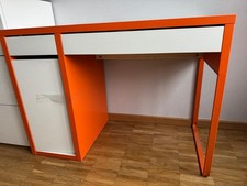 Schreibtisch (Orange-Weiß)