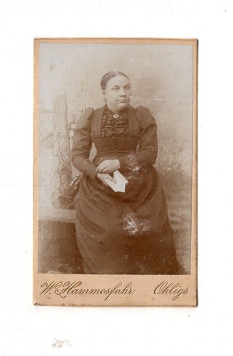 Cdv foto feine - cdv, dame