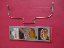 Tortenbodenteiler Kuchen Tortenteiler Tortensäge Edelstahl Draht bis 28cm
