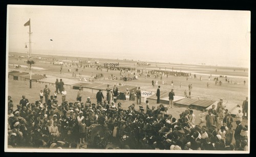 Dudelsack spieler strand in - am,
