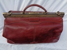 PICARD Reise Arzt Doktor Hebammen Tasche Koffer guter Zustand kastanienbraun